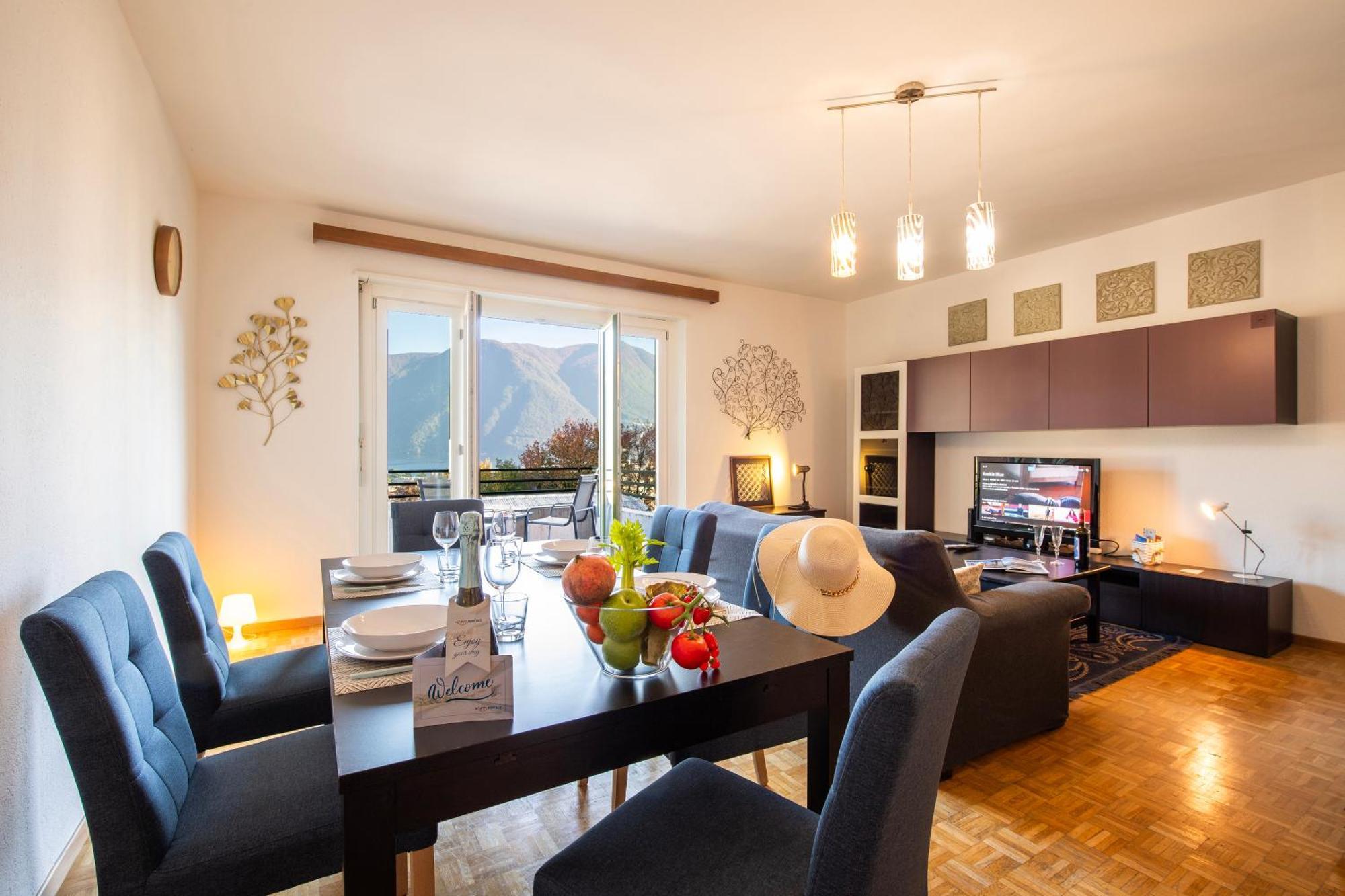Santiago Home - Happy Rentals Lugano Eksteriør billede